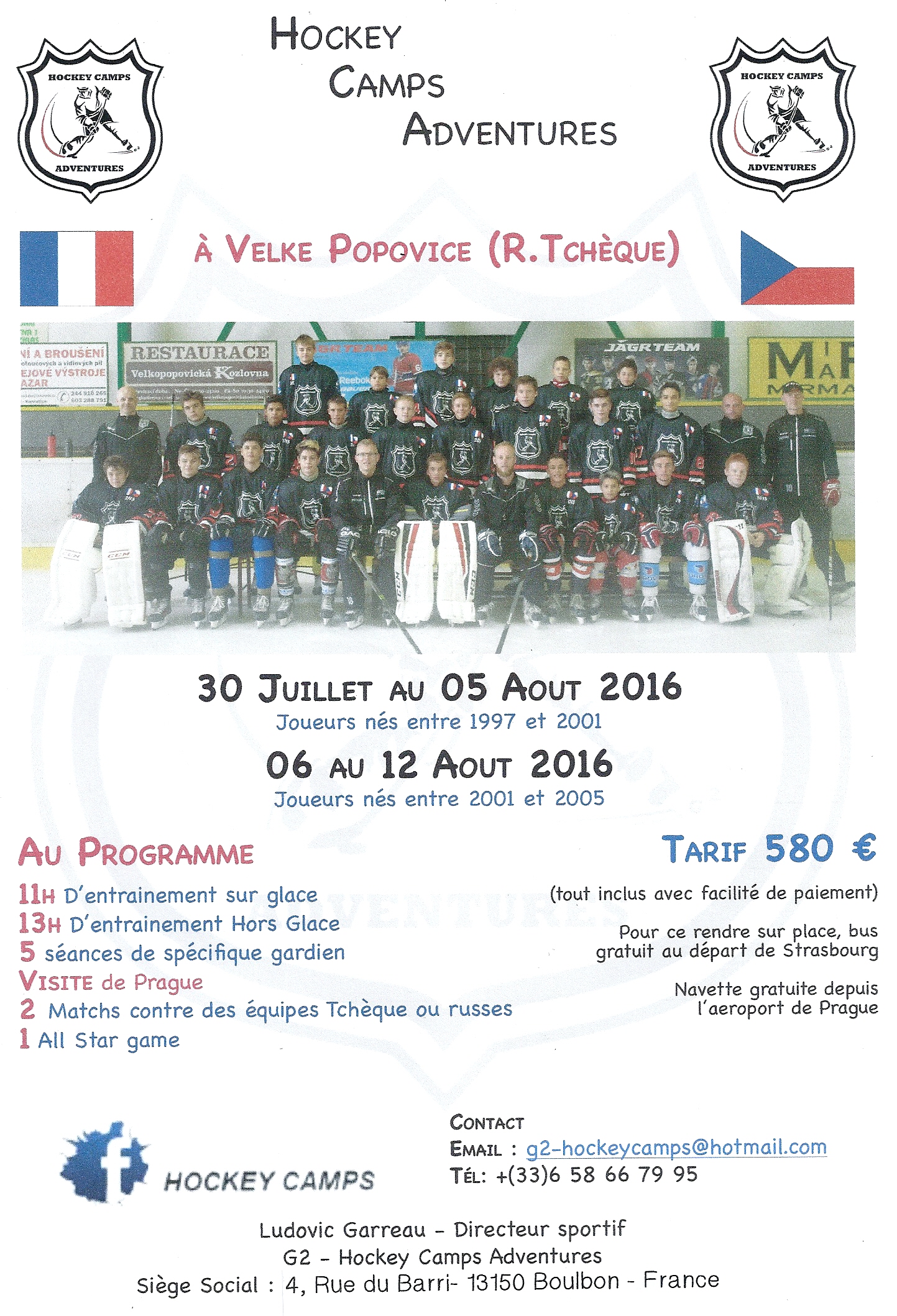 Stage Jeune 2016