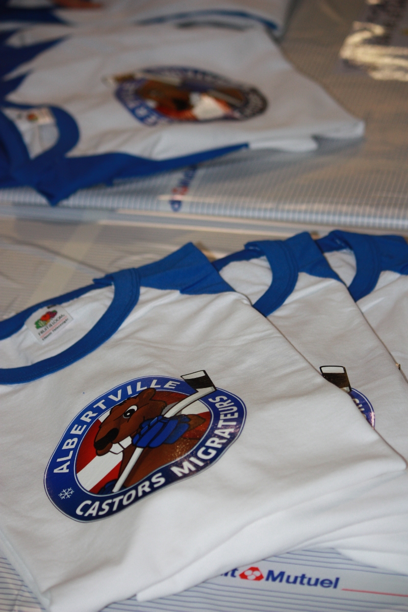 Match Hockey sur glace contre le cancer Albertville - les Tshirts