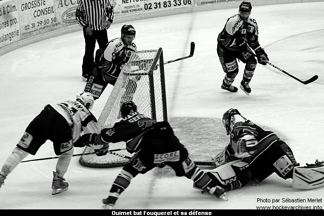 Ouimet contourne le gardien