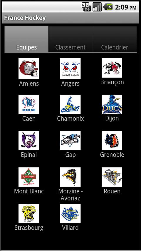 Application Android France Hockey