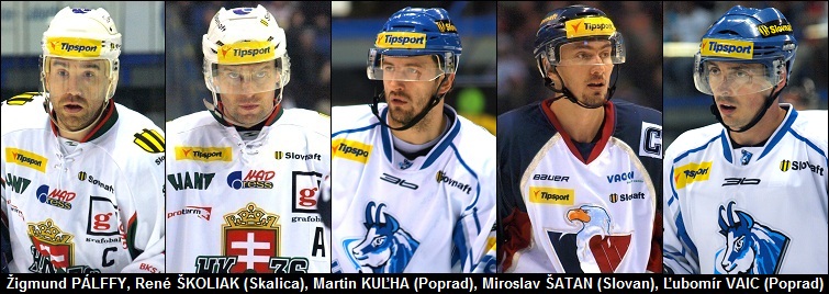 Trombi Top 5 marqueurs (44 matches)