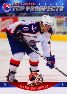 Mark Barberio - Norfolk Admirals (2011-2012)