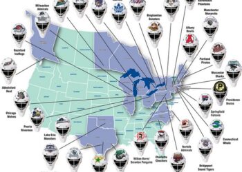 Carte des Equipes AHL