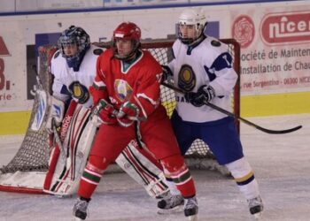 Kazakhstan – Biélorussie (Mondial U18, Division 1A)