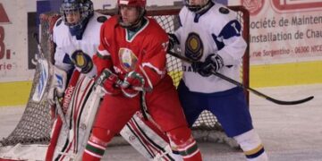 Kazakhstan – Biélorussie (Mondial U18, Division 1A)