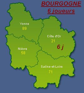 map bourgogne