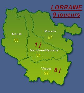 map lorraine