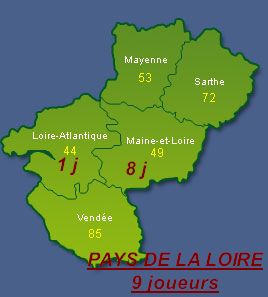 map pays de la loire