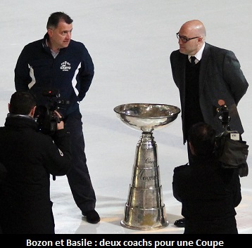 une coupe pour deux coachs