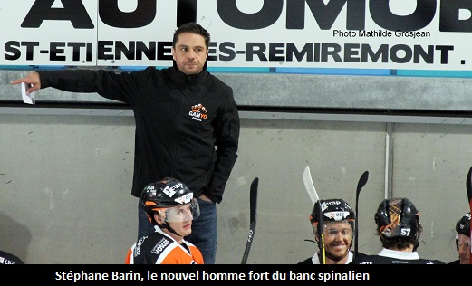 Barin Stéphane sur le banc spinalien