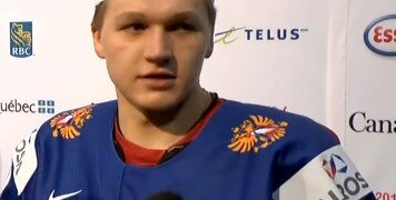 La Suède fait connaissance avec la perle Kaprizov