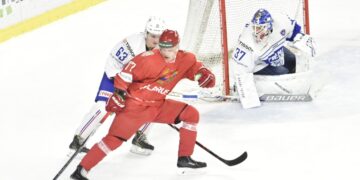 Bélarus – France (tournoi EIHC 2017 à Cergy)