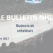 Bulletin NHL : buteurs et créateurs offensifs