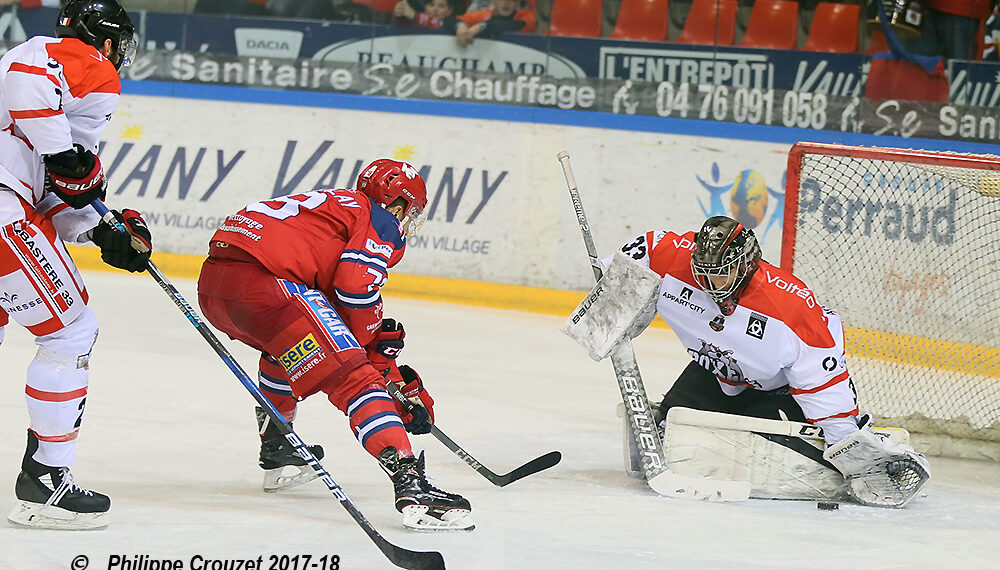 Grenoble – Bordeaux (Ligue Magnus 2017/18, demi-finale, match 1)