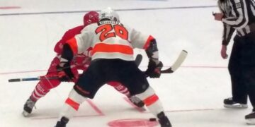 Lausanne bat une équipe de NHL (Philadelphie)