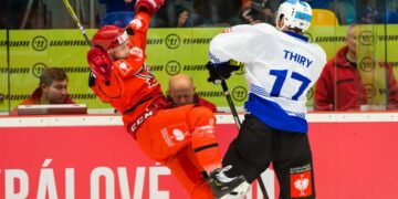 Hradec Králové – Zoug (CHL, quart de finale aller)