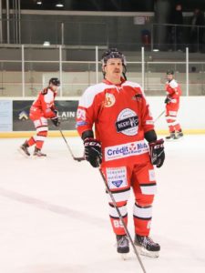 Romain Sadoine, entraîneur-joueur de Valenciennes en Division 2. Photo fournie par le club de Valenciennes.