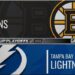 Tampa Bay Lightning - Boston Bruins