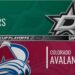 Dallas Stars - Colorado Avalanche