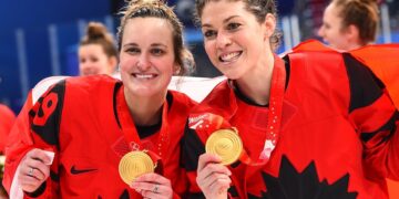 marie philip poulin rebecca johnston or olympique