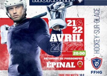 affiche match de hockey