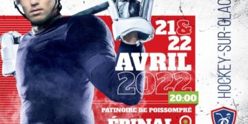 affiche match de hockey