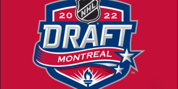 2022 nhl draft logo dark