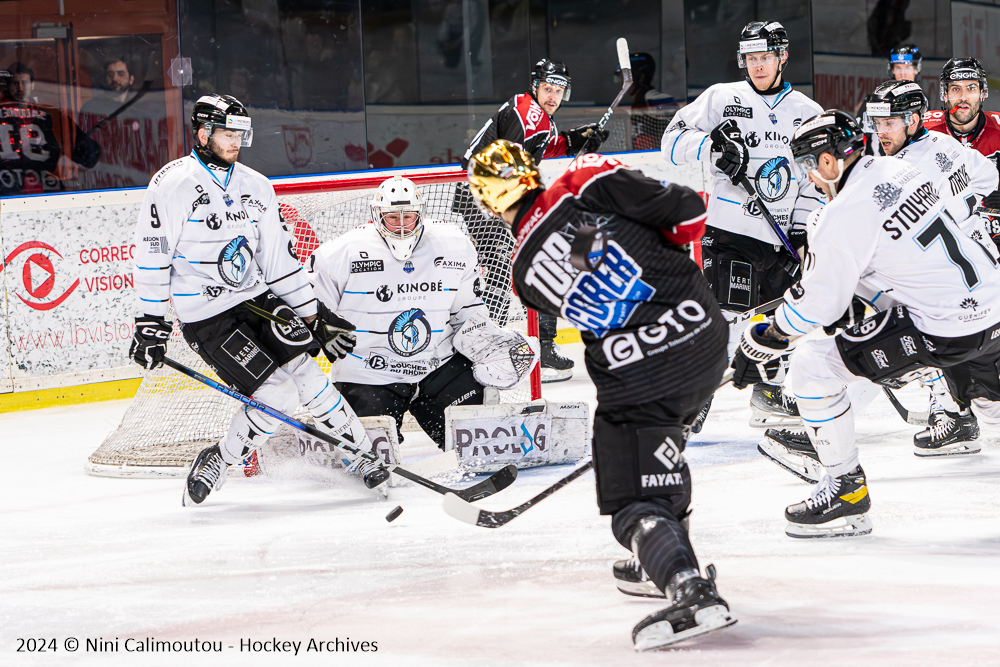 09 03 2024 slm playoffs quarts match #2 boxers de bordeaux vs spartiates de marseille