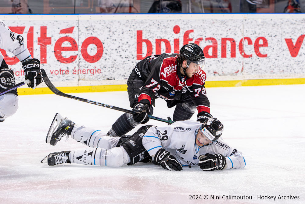 09 03 2024 slm playoffs quarts match #2 boxers de bordeaux vs spartiates de marseille