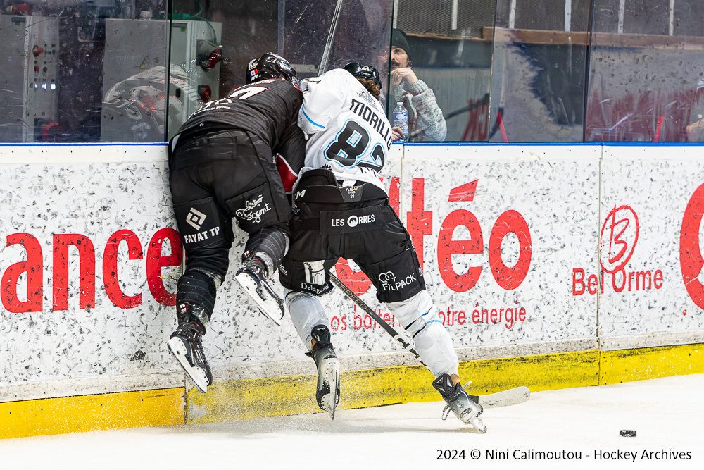16 03 2024 slm playoffs quarts match #5 boxers de bordeaux vs spartiates de marseille