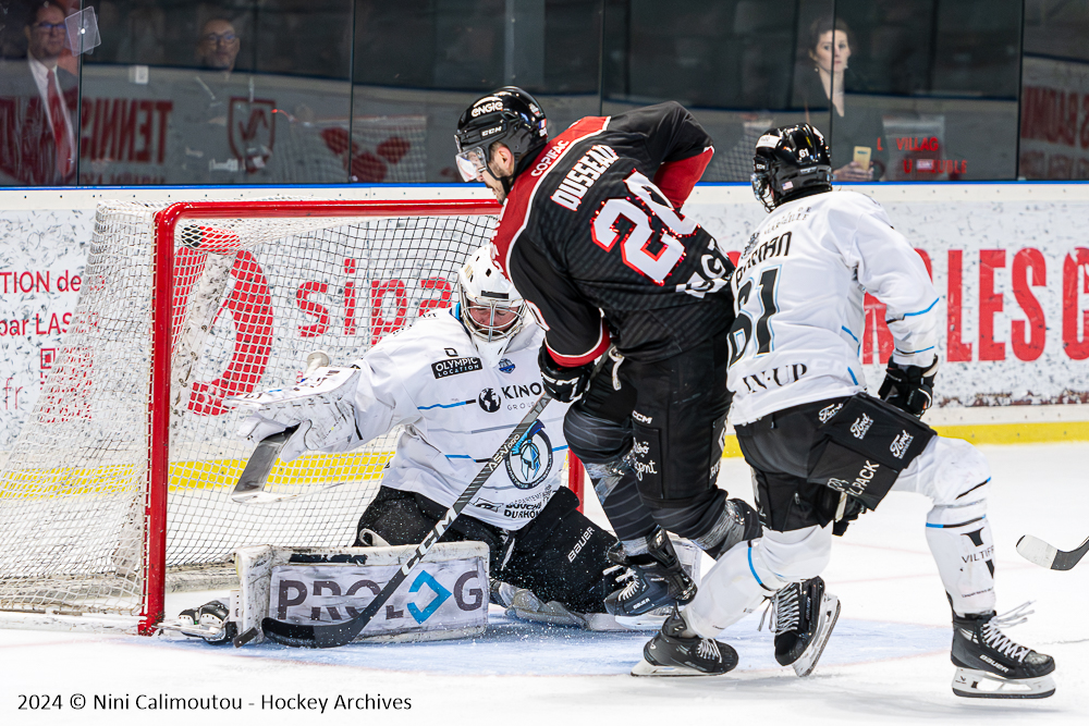 16 03 2024 slm playoffs quarts match #5 boxers de bordeaux vs spartiates de marseille