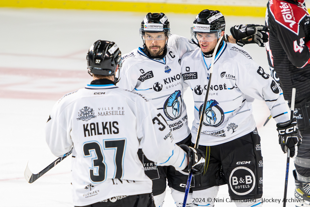 16 03 2024 slm playoffs quarts match #5 boxers de bordeaux vs spartiates de marseille
