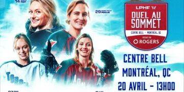 affiche pwhl montréal centre bell
