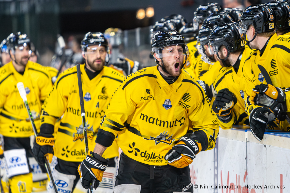 09 04 2024 slm playoffs finales match #1 boxers de bordeaux vs dragons de rouen