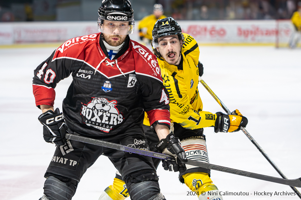09 04 2024 slm playoffs finales match #1 boxers de bordeaux vs dragons de rouen