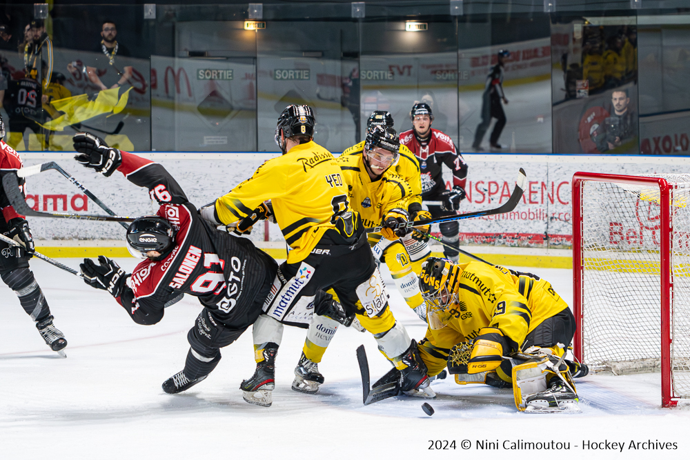 09 04 2024 slm playoffs finales match #1 boxers de bordeaux vs dragons de rouen