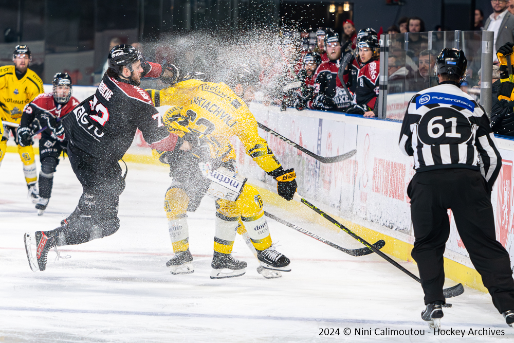 09 04 2024 slm playoffs finales match #3 boxers de bordeaux vs dragons de rouen