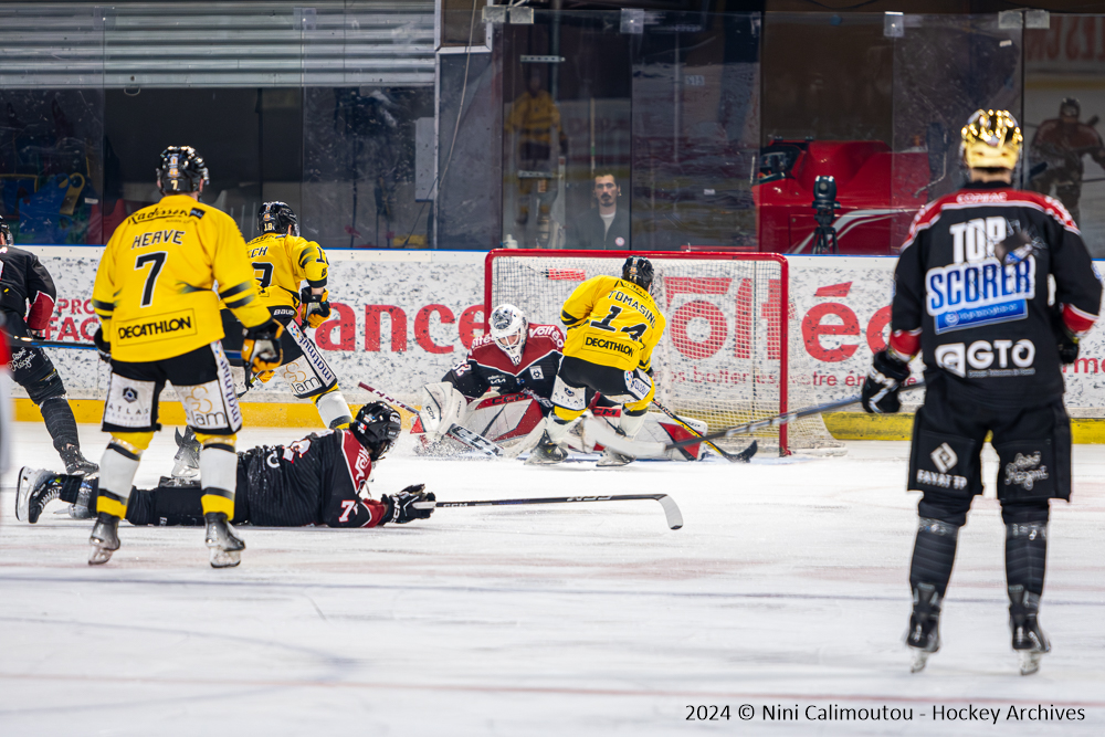 09 04 2024 slm playoffs finales match #3 boxers de bordeaux vs dragons de rouen