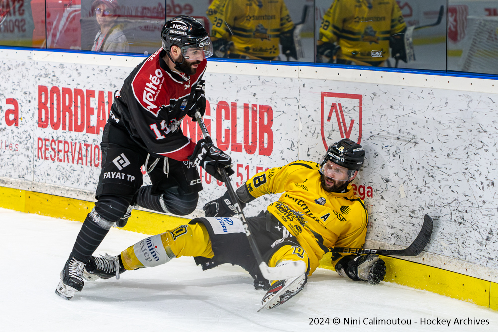 09 04 2024 slm playoffs finales match #3 boxers de bordeaux vs dragons de rouen