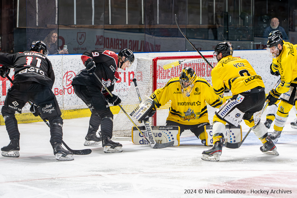 10 04 2024 slm playoffs finales match #4 boxers de bordeaux vs dragons de rouen