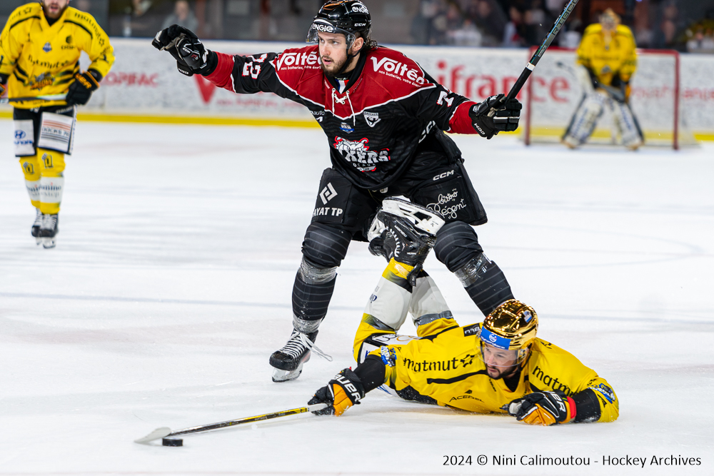 15 04 2024 slm playoffs finales match #6 boxers de bordeaux vs dragons de rouen