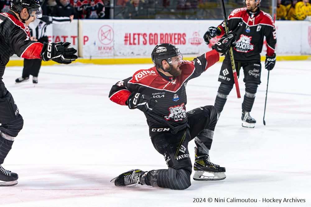 15 04 2024 slm playoffs finales match #6 boxers de bordeaux vs dragons de rouen