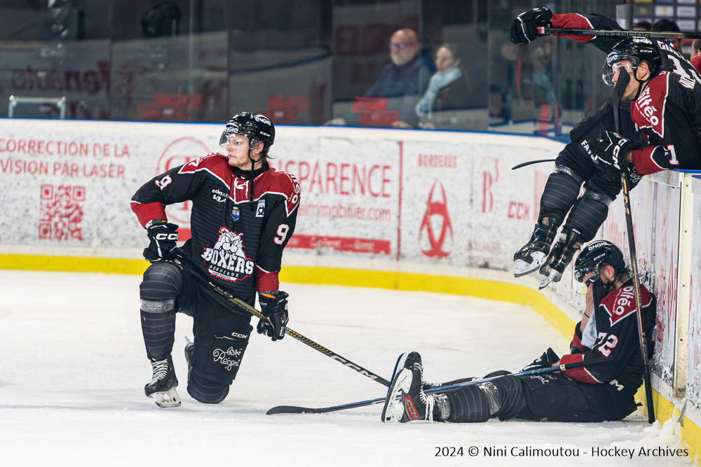 15 04 2024 slm playoffs finales match #6 boxers de bordeaux vs dragons de rouen