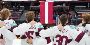 LETTONIE VS ALLEMAGNE - ANDRE RINGUETTE / IIHF