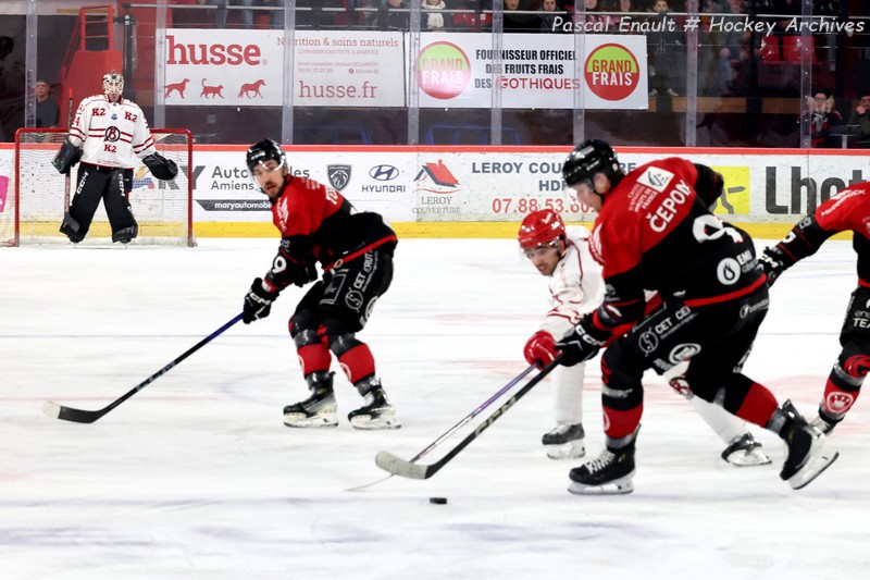 Cepon et Tessier en sortie de zone