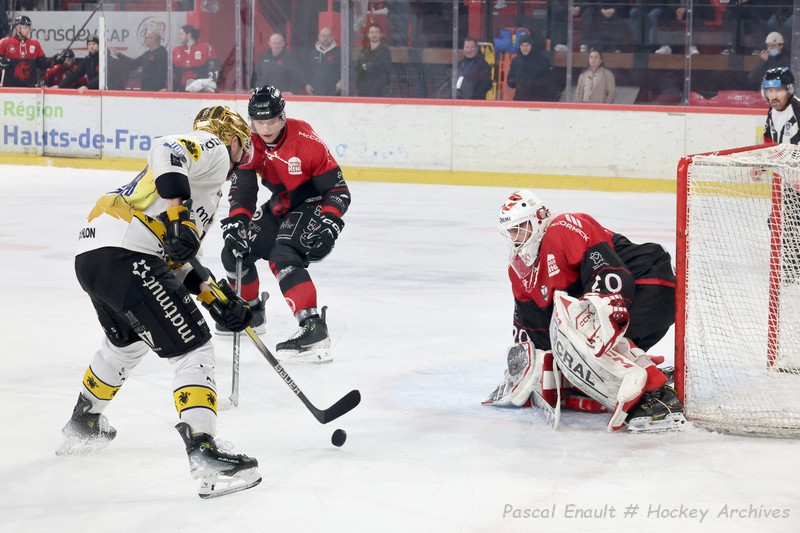 Clément Fouquerel (amiens) face à Anthony Rech (Rouen)