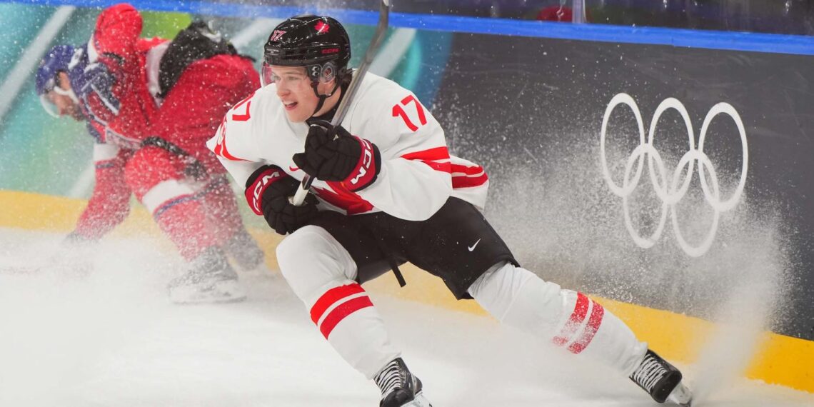 Canada's Macklin Celebrini #17 - Photo by Andrea Cardin/IIHF