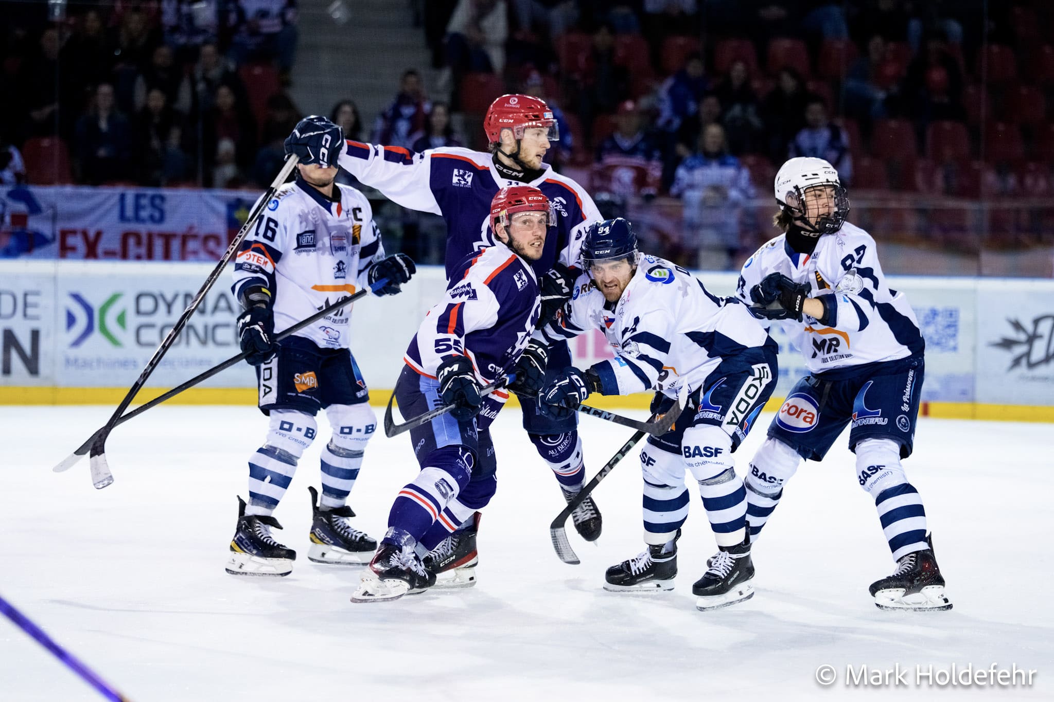 Match hockey Lyon vs Dunkerque playoffs D1 2026 patinoire Charlemagne