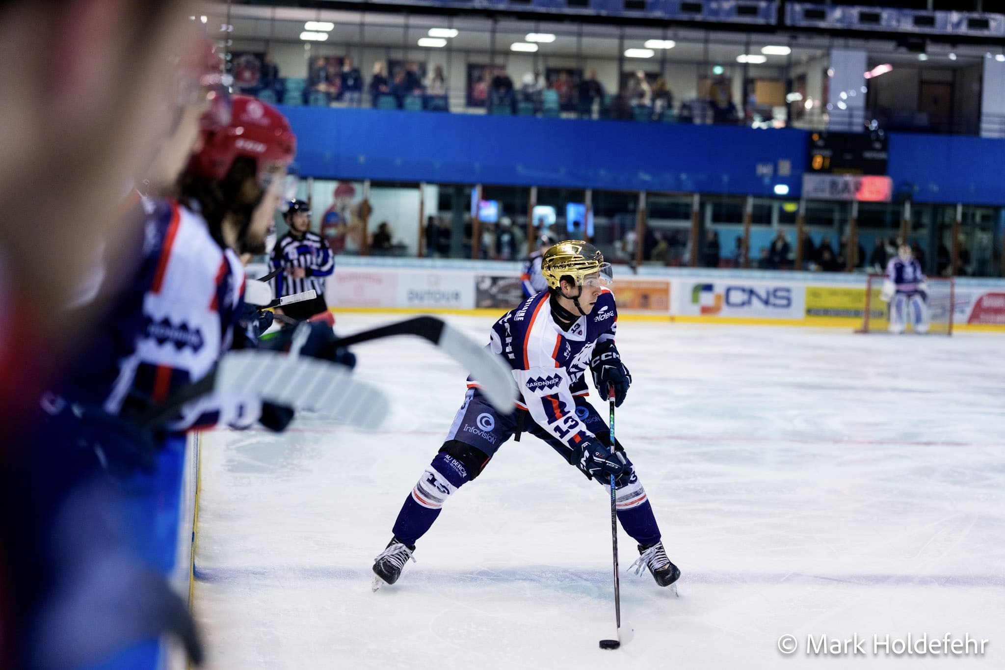 Match hockey Lyon vs Dunkerque playoffs D1 2026 patinoire Charlemagne
