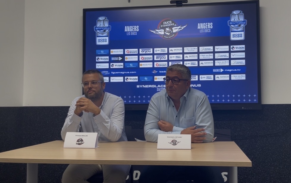 Conférence de presse des Ducs d’Angers